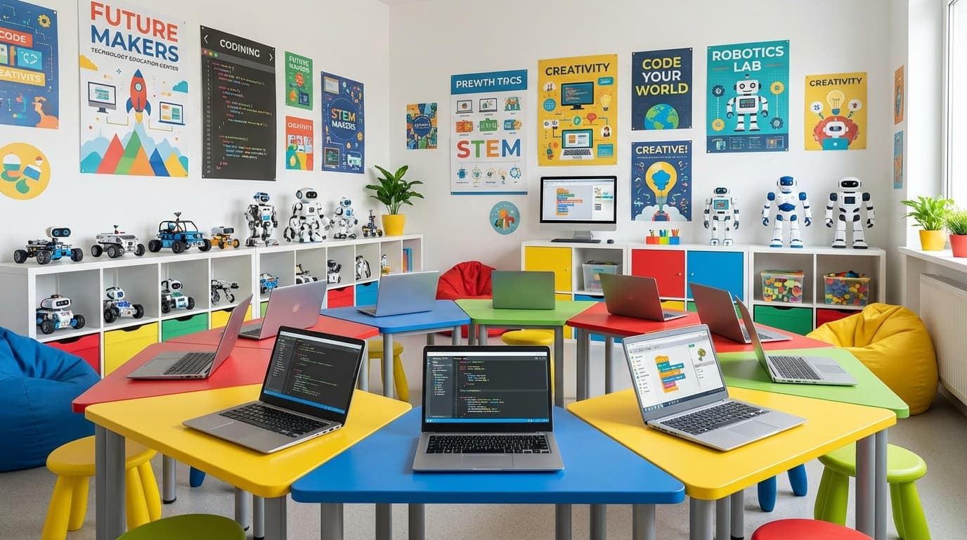 מרכז טכנולוגיה לילדים - קייטנת הייטקידס